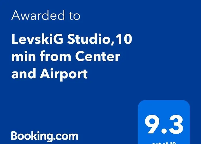 Apartmán Levskig 10 Min From Airport And Centre Sofie